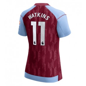 Aston Villa Ollie Watkins #11 Replika Hjemmebanetrøje Dame 2023-24 Kortærmet